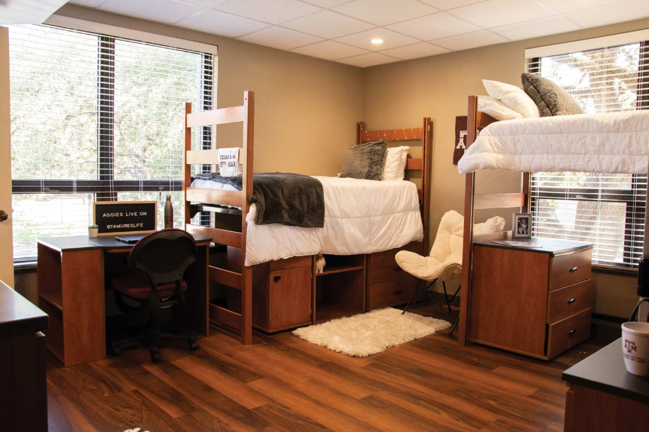 A dormitory at Texas A&M University.