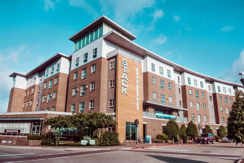 The Stack off-campus student housing in College Station.