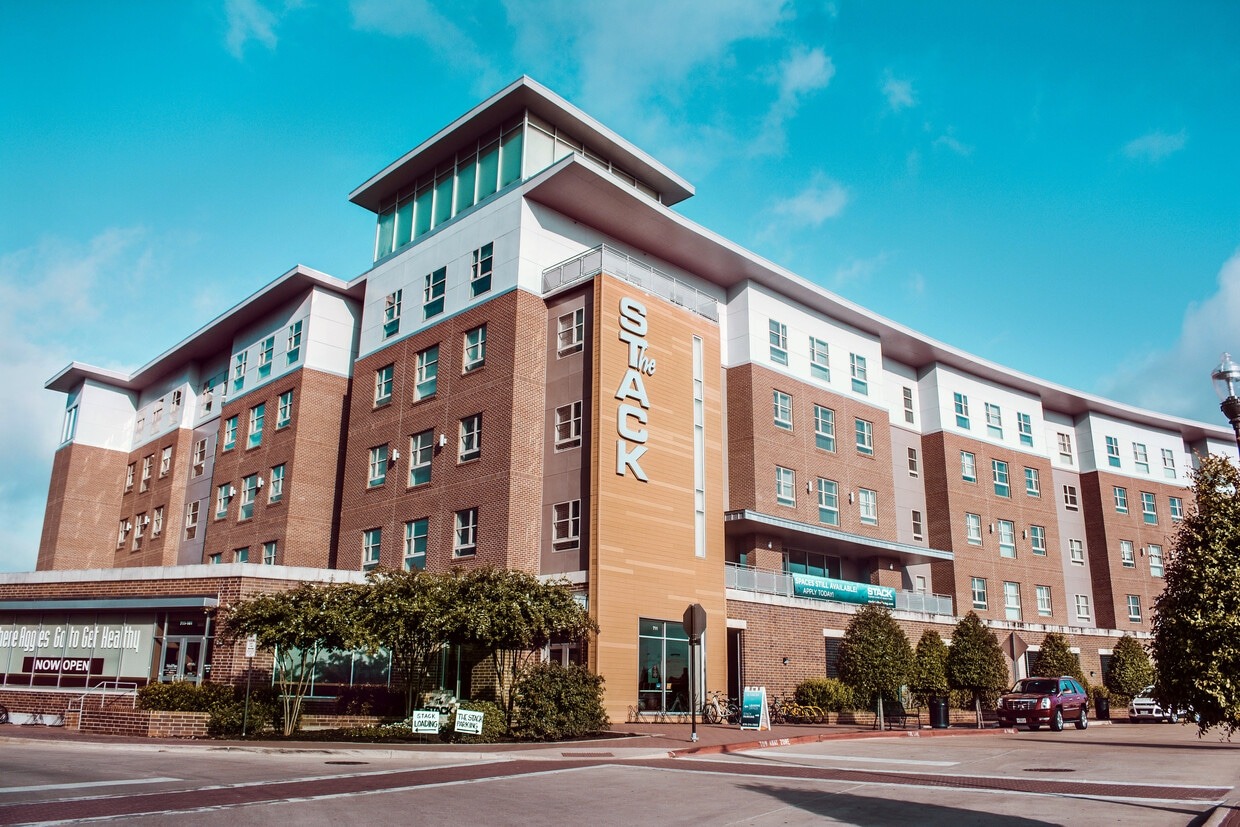 The Stack off-campus student housing in College Station.