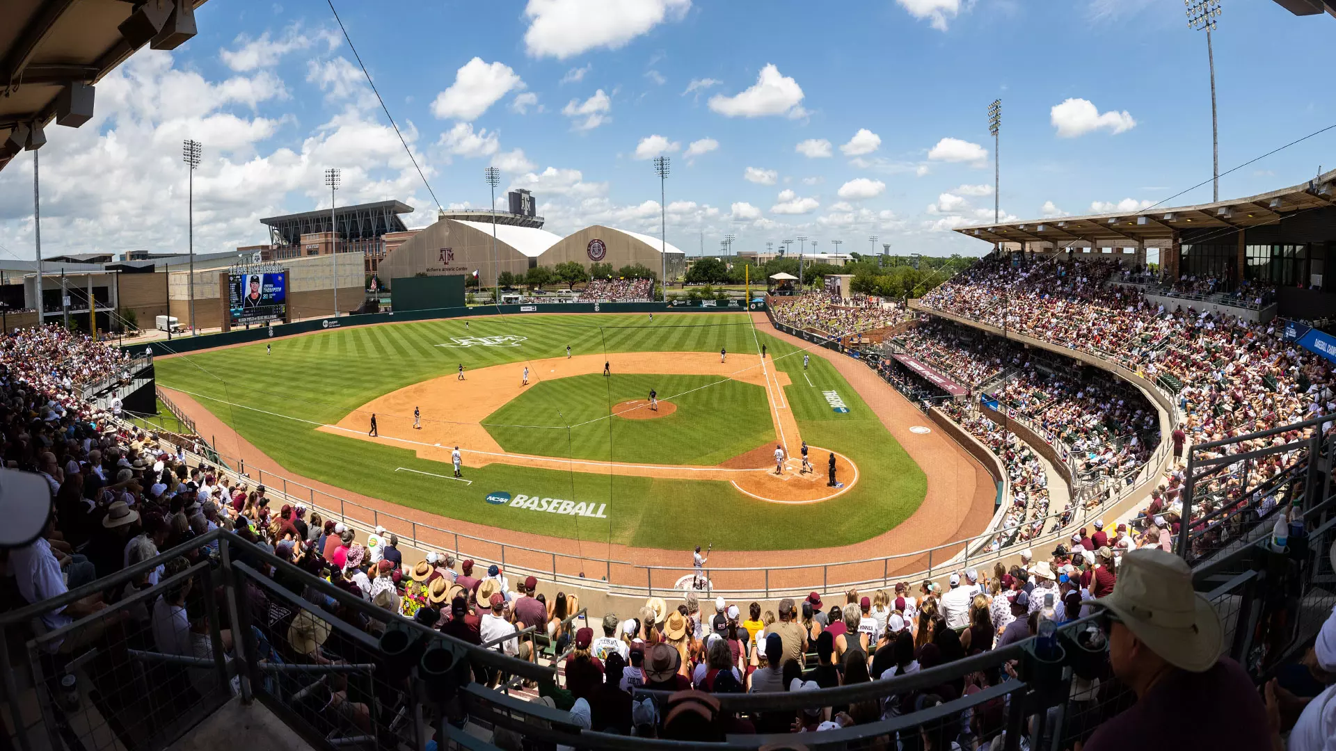 Olsen FIeld at Blue Bell Park near Texas A&M.