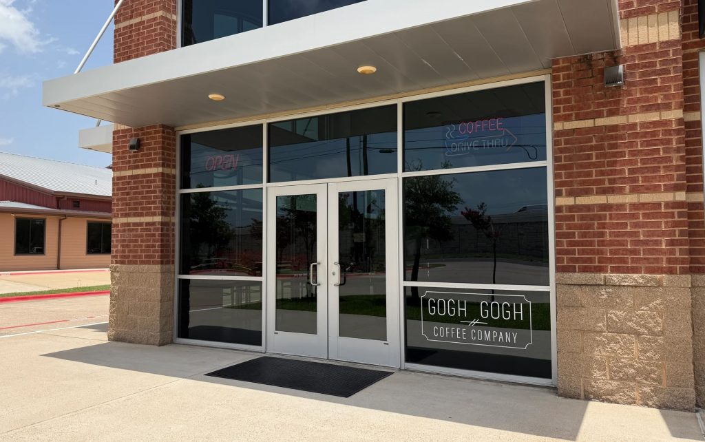 Gogh Gogh Coffee Company, a local roaster in College Station.